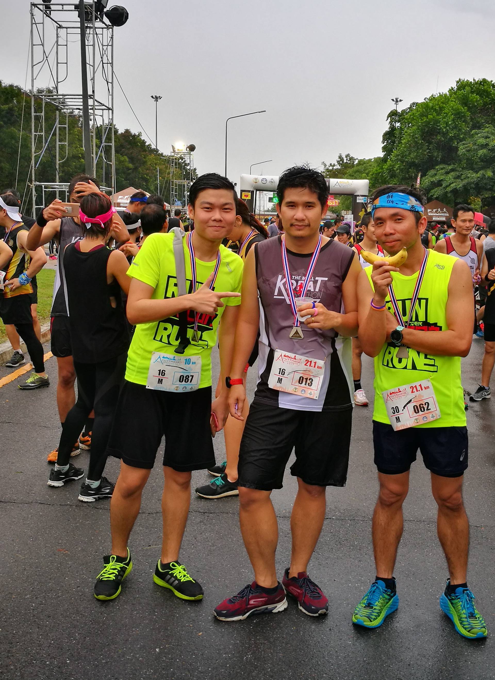 ครั้งแรกในการวิ่ง Half Marathon ณ อยุธยา
