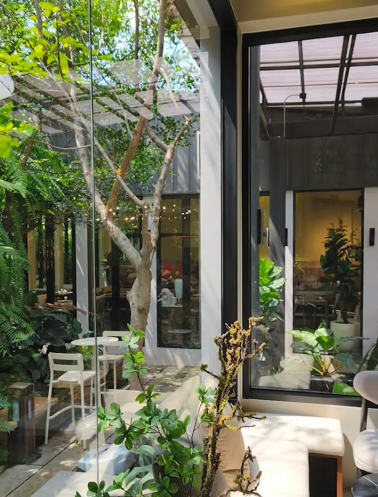 The Oliday Cafe – น้ำตกและป่ากลางเมือง