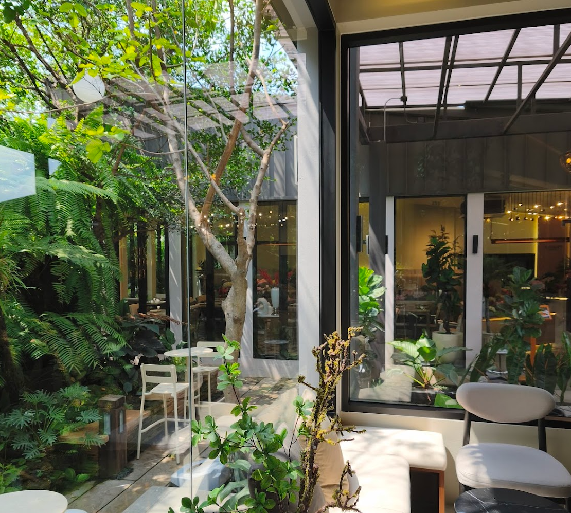 The Oliday Cafe – น้ำตกและป่ากลางเมือง